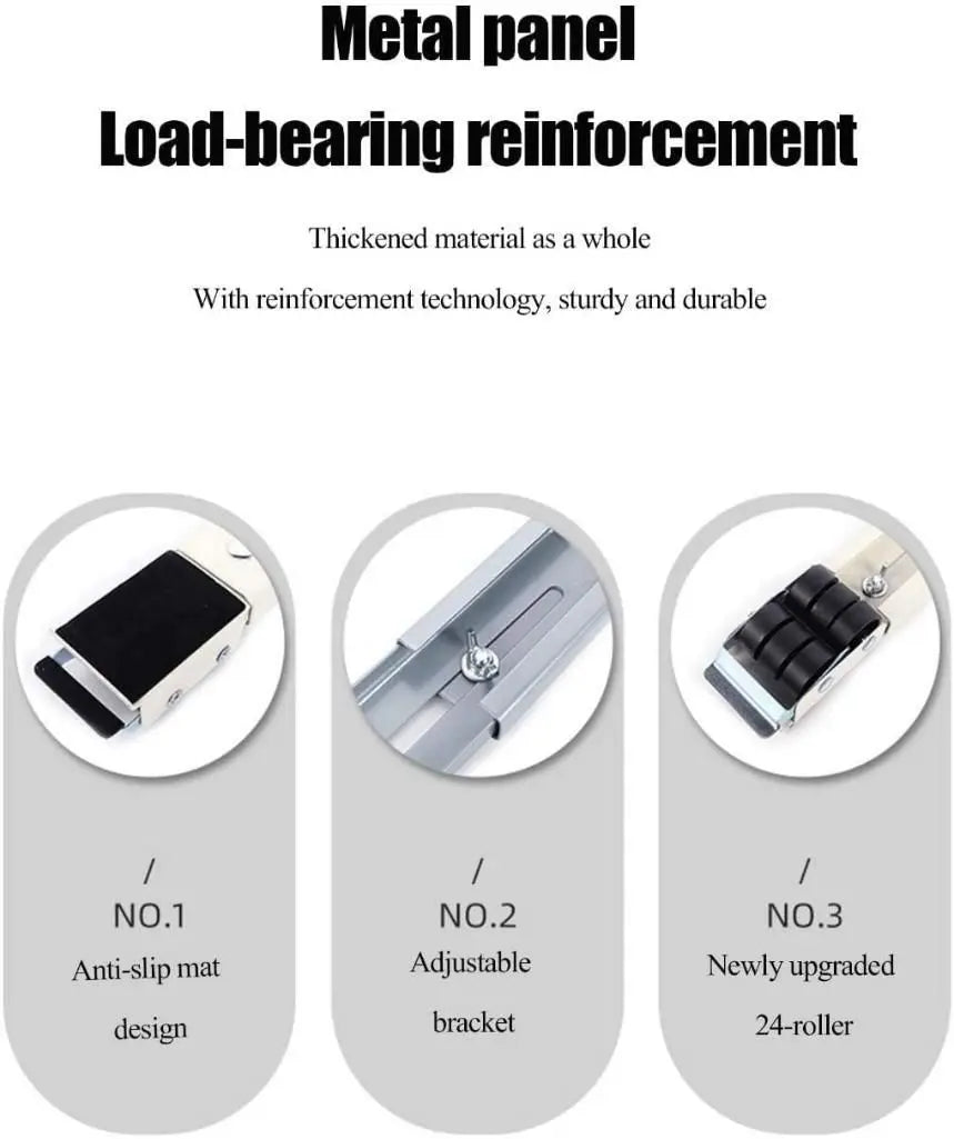 Multi-Functional Adjustable Trolley Fixed Mount Racks Holder