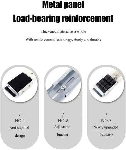 Multi-Functional Adjustable Trolley Fixed Mount Racks Holder