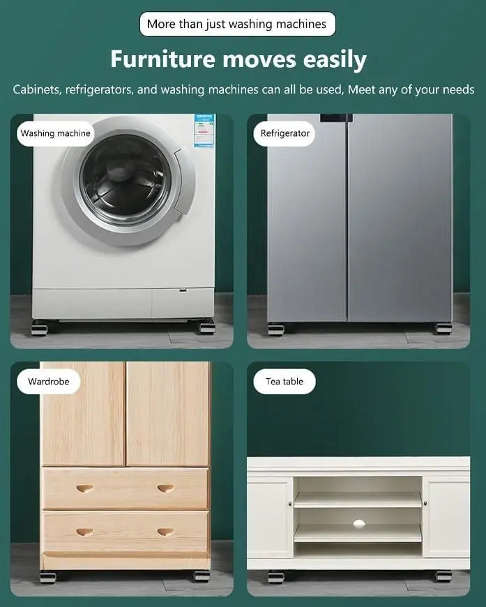 Multi-Functional Adjustable Trolley Fixed Mount Racks Holder