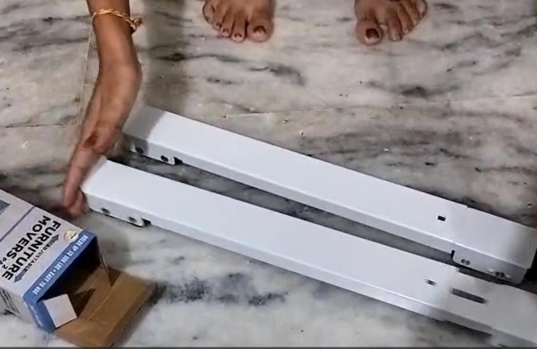 Multi-Functional Adjustable Trolley Fixed Mount Racks Holder